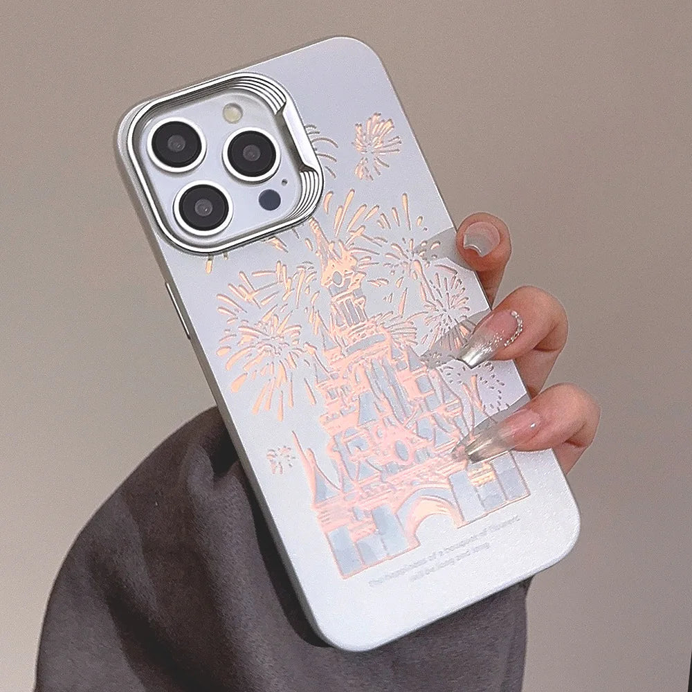 Schloss Handyhülle mit Lanyard für iPhone 15, 14, 13, 12 Pro Max Plus!