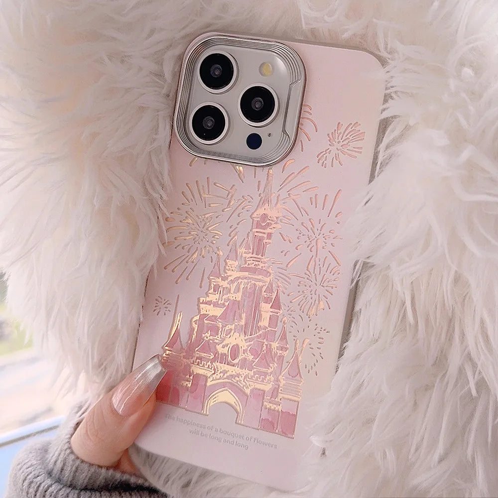 Schloss Handyhülle mit Lanyard für iPhone 15, 14, 13, 12 Pro Max Plus!