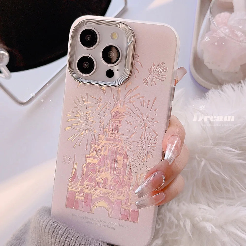 Schloss Handyhülle mit Lanyard für iPhone 15, 14, 13, 12 Pro Max Plus!