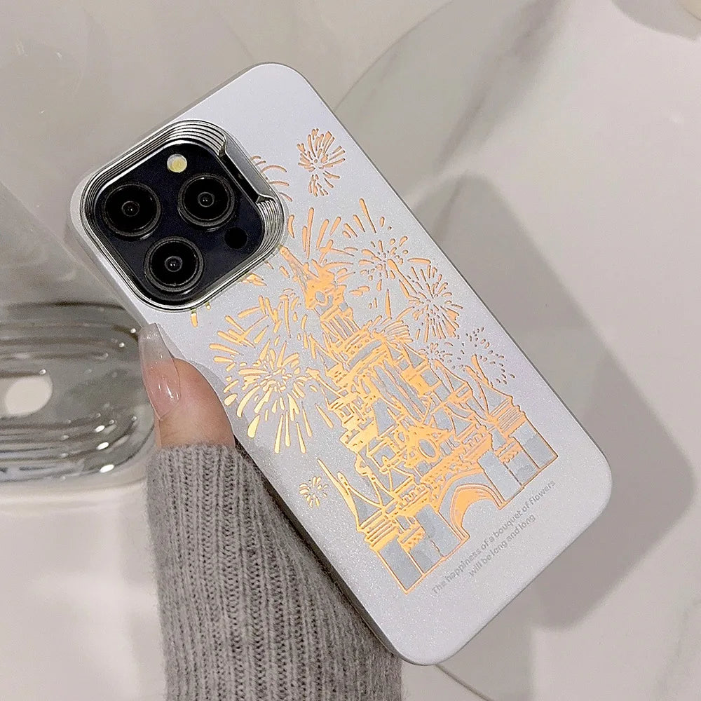 Schloss Handyhülle mit Lanyard für iPhone 15, 14, 13, 12 Pro Max Plus!