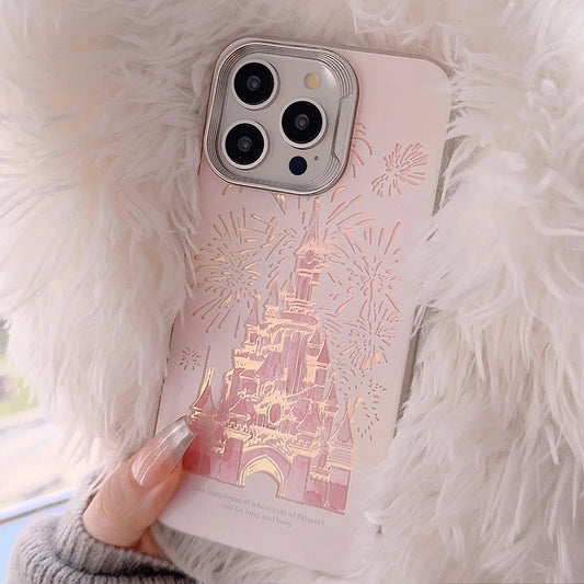 Schloss Handyhülle mit Lanyard für iPhone 15, 14, 13, 12 Pro Max Plus!