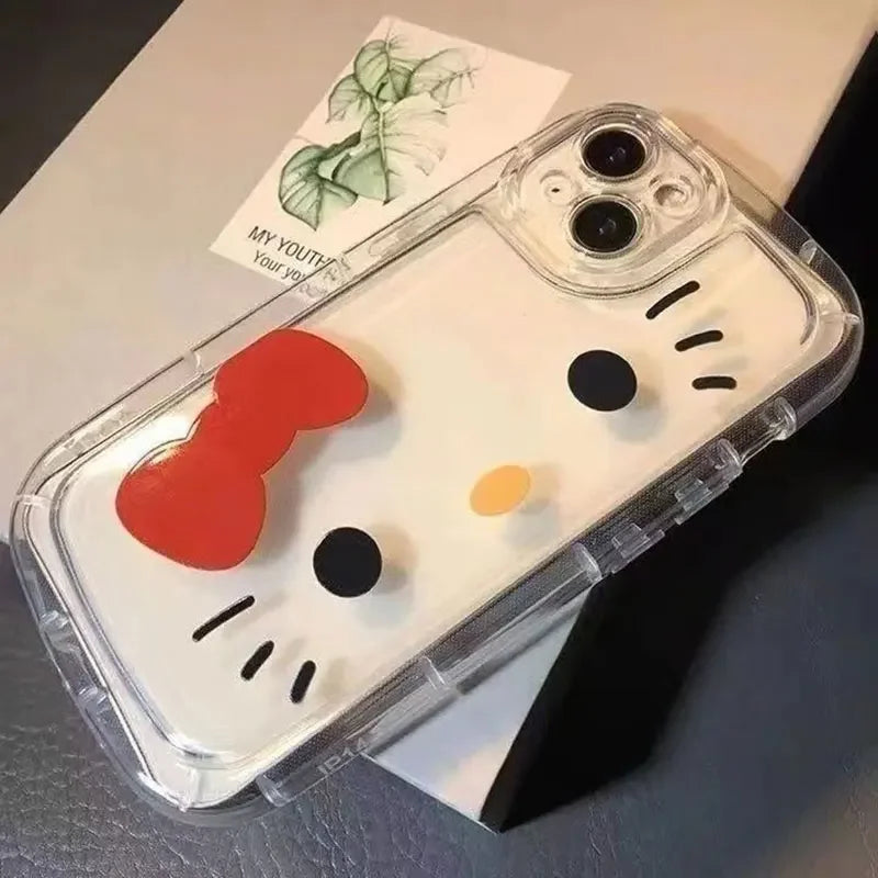 Sanrio Hello Kitty Handyhülle für iPhone 16, 15, 14, 13, 12, 11 Pro Max und MINI!