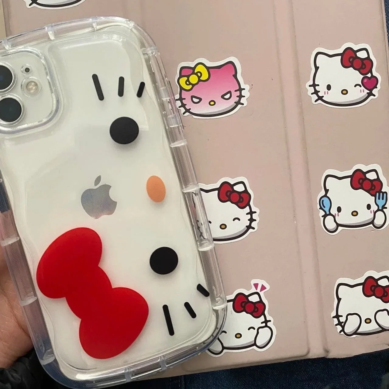 Sanrio Hello Kitty Handyhülle für iPhone 16, 15, 14, 13, 12, 11 Pro Max und MINI!