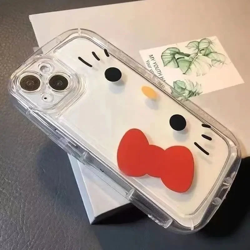 Sanrio Hello Kitty Handyhülle für iPhone 16, 15, 14, 13, 12, 11 Pro Max und MINI!